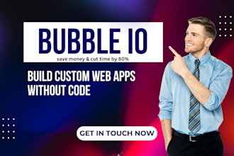 your bubble io developer for web app or bubble website fix bubble error issue