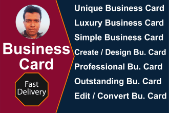 create and edit any professional business card in 24 hours