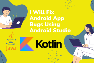 fix bugs and errors in android app using android studio