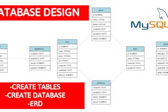 make database design and conception