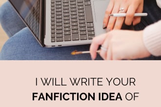 write your fanfiction idea of any genre