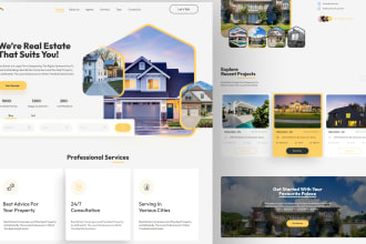 do landing page UI redesign or website uiux design in figma