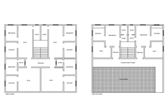 convert pdf, blue print, sketch or image into 2d floor plan