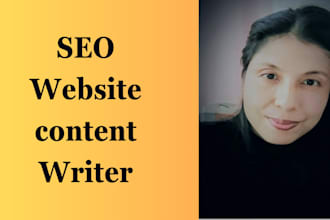 be your SEO website content writer, copywriter and blog writer