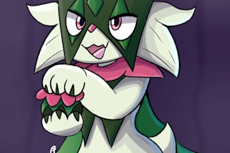 do pokemon art and furry art