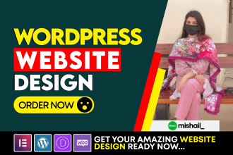 make business wordpress website using avada, elementor, or divi