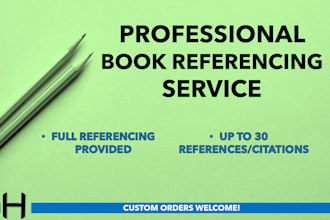 reference and add citations to your book or novel