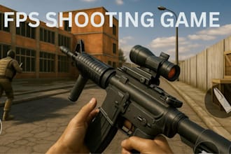 do 3d fps shooting game, unreal engine fps shooting game, shooting game ues