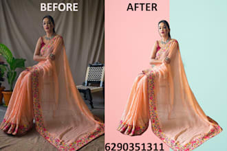 do product photo editing with background removal