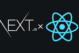 develop your web application with nextjs reactjs typescript