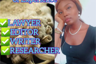 write from scratch edit  review law assignments contracts
