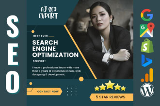 provide complete monthly SEO service for any niche