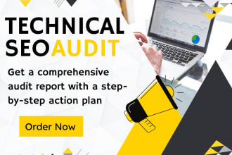 provide technical SEO audit report with recommendations