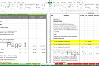 do construction material quantity takeoff and cost estimation