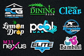design modern creative professional business logo
