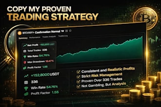 guide you to copy my high performance crypto trading with proven results