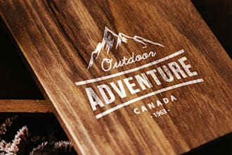 design outdoor adventure logo