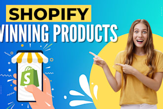 research winning products for shopify dropshipping