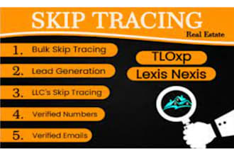 do skip tracing for real estate business