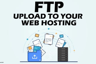 upload your HTML, PHP, wordpress website using ftp or cpanel