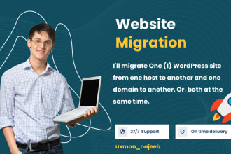 expertly migrate, or backup your wordpress website swiftly