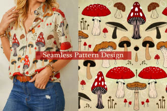 seamless patterns, textile design, fabric prints, fabric print design