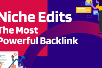 do niche edits and guest posts link insert backlinks from blogger outreach