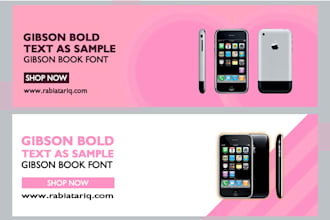 design creative web banners and ads for you