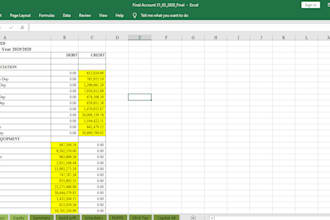 do accounting and bookkeeping in excel and qb