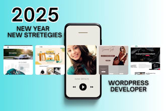 build responsive wordpress design and website development