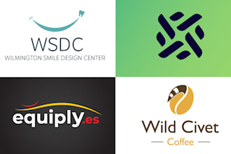 design a sleek, modern, and timeless flat logo