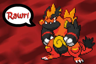 make custom Pokemon sprites for you