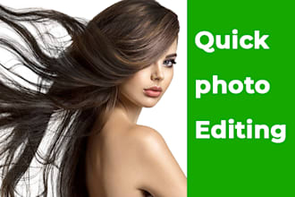 do quick professional photoshop editing