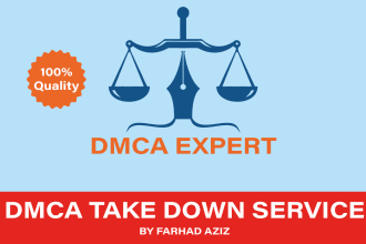send dmca notice to infringing websites and their host