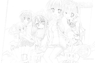 turn your photo into a line art