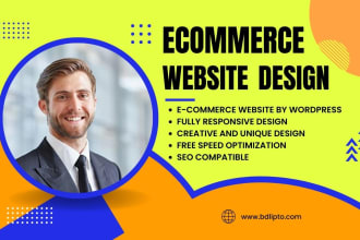 build ecommerce online store and woocommerce website