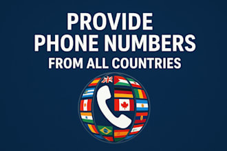provide mobile numbers for any country