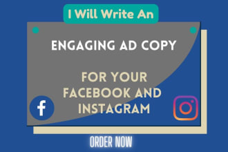 write engaging ad copy for your facebook and instagram