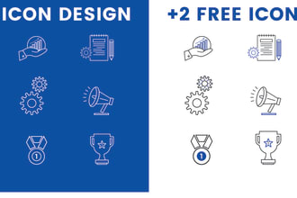 design app icon,custom flaticon, and web icon