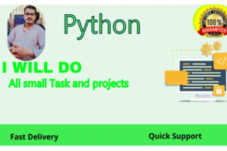 do all your python task restfull apis fastapis and database