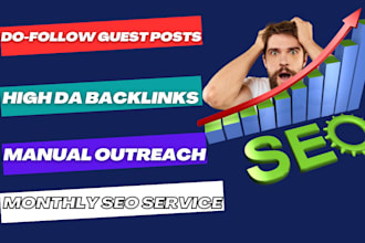 publish high da guest posts with dofollow SEO backlinks manually