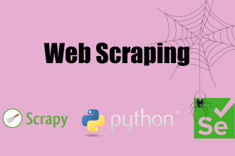 collect data via web scraping and data mining