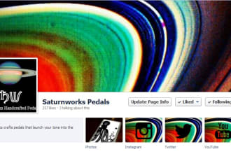 design tabs and connect social media to your page