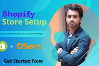 build a profitable shopify dropshipping store, shopify website