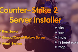 create a counter strike 2 server