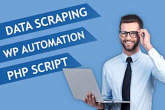 write wordpress automation script in php