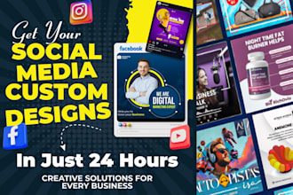 create social media posts, ad creative, facebook ad image, instagram design