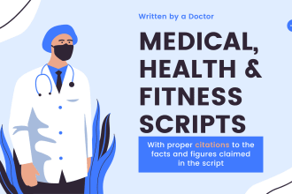 write health and medical scripts