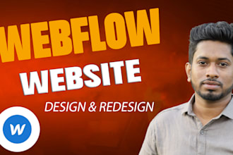 design or develop webflow website, webflow expert, figma to webflow