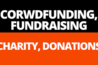 create crowdfunding, fundraising, charity donations website